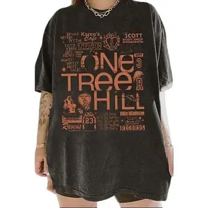 One Tree Hill Inspired Doodle, Raven & Nathan Scott 23 Shirts From North Carolina - Perfect Christmas Gift Tshirt