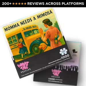Momma Needs A Mimosa | 1,000 Piece Jigsaw Puzzle for Adults