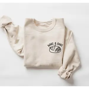 Wake And Bake Sweatshirt, Funny Bread Making Baker Gift, Sourdough Mom Tshirt, Baker Shirt, Sourdough Hoodie, Sourdough Mama Tee Tops