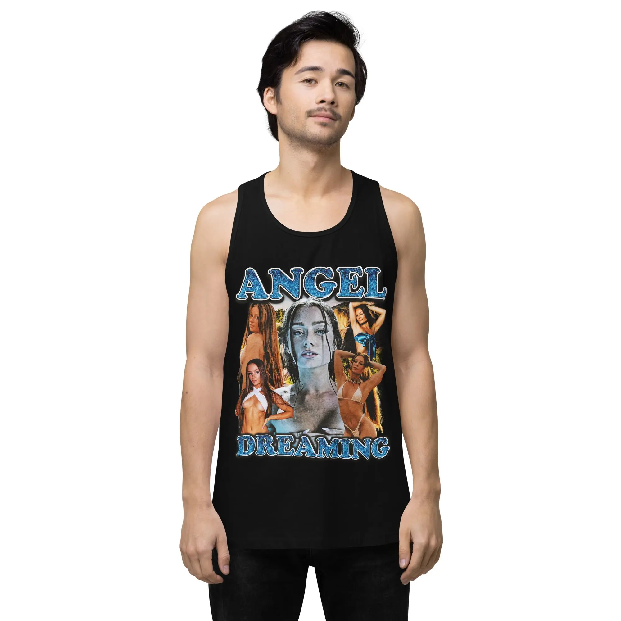 Angel Dreaming Relax N Chill 90s Rap Tank