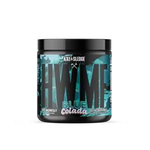 Axe & Sledge HWMF High Stim Pre-Workout, 400mg Caffeine, Energy, Pump & Focus
