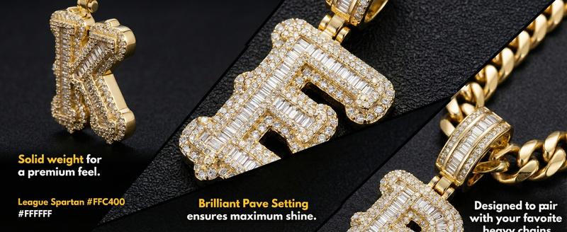 Personalized lced-out Bubble Initial NecklaceFor Men HipHop Zirconia Letter Necklace ForWomen 24 inchesLong Stainless Steel RopeChainT26 Alphabet Neckiace For WomenCharms