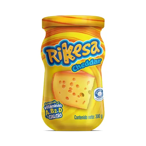 RIKESA CHEDDAR - 300 GRS