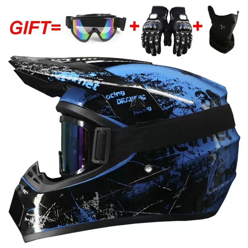 Safety Motocross Helmet Casco Motocross Bicycle Downhill Capacete ATV Cross Helmet Child Motorcycle Helmet DOT Certified Crash Helmet for Adult Men Women Unisex, E-Bike Helmet for Electric Bicycles, Perfect for Dirt Bike ATV Motocross tiktokshopspringglow