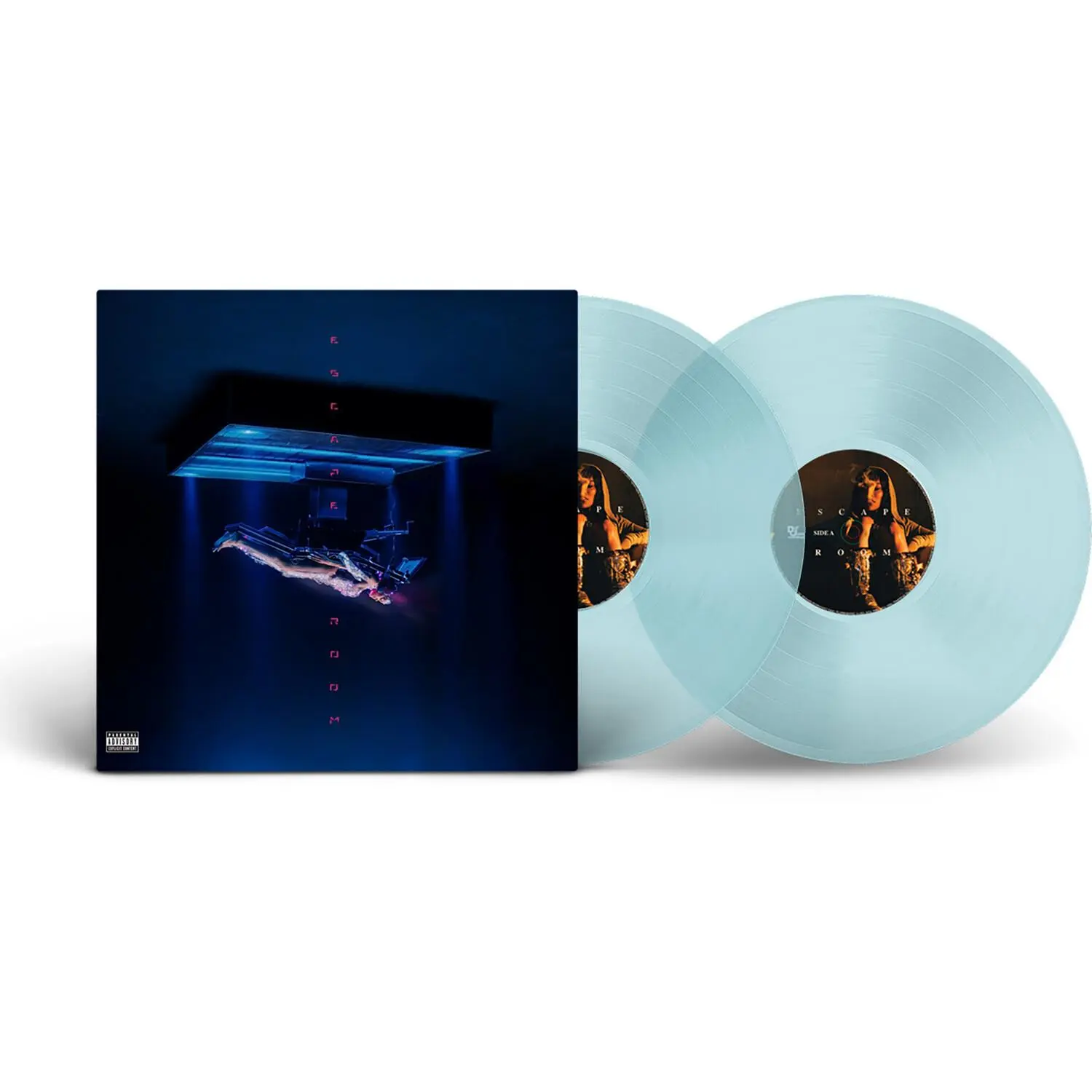 Teyana Taylor - Escape Room  [VINYL RECORD - LP] Explicit, Blue, Colored Vinyl