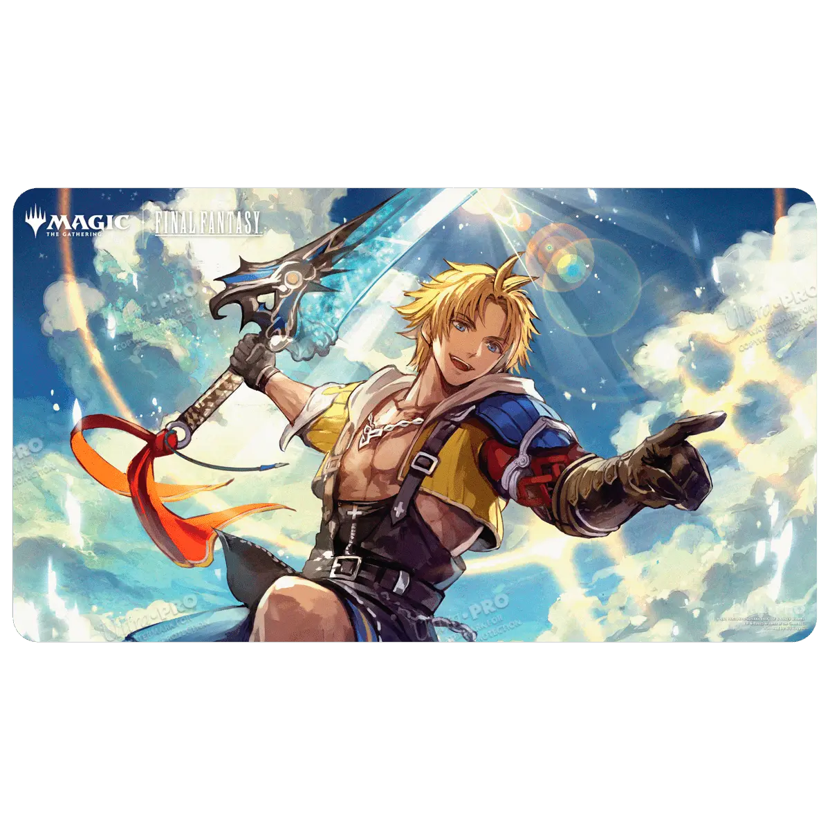 Magic: The Gathering®—FINAL FANTASY™ Tidus, Yuna's Guardian (Commander) Playmat