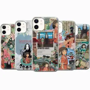 Spirited Away Phone Case Ghibli Fantasy Compatible with iPhone 11, 12, 13, 14, 15, 16, 17 & Samsung S22 S23 S24 S26 – check our available sizes