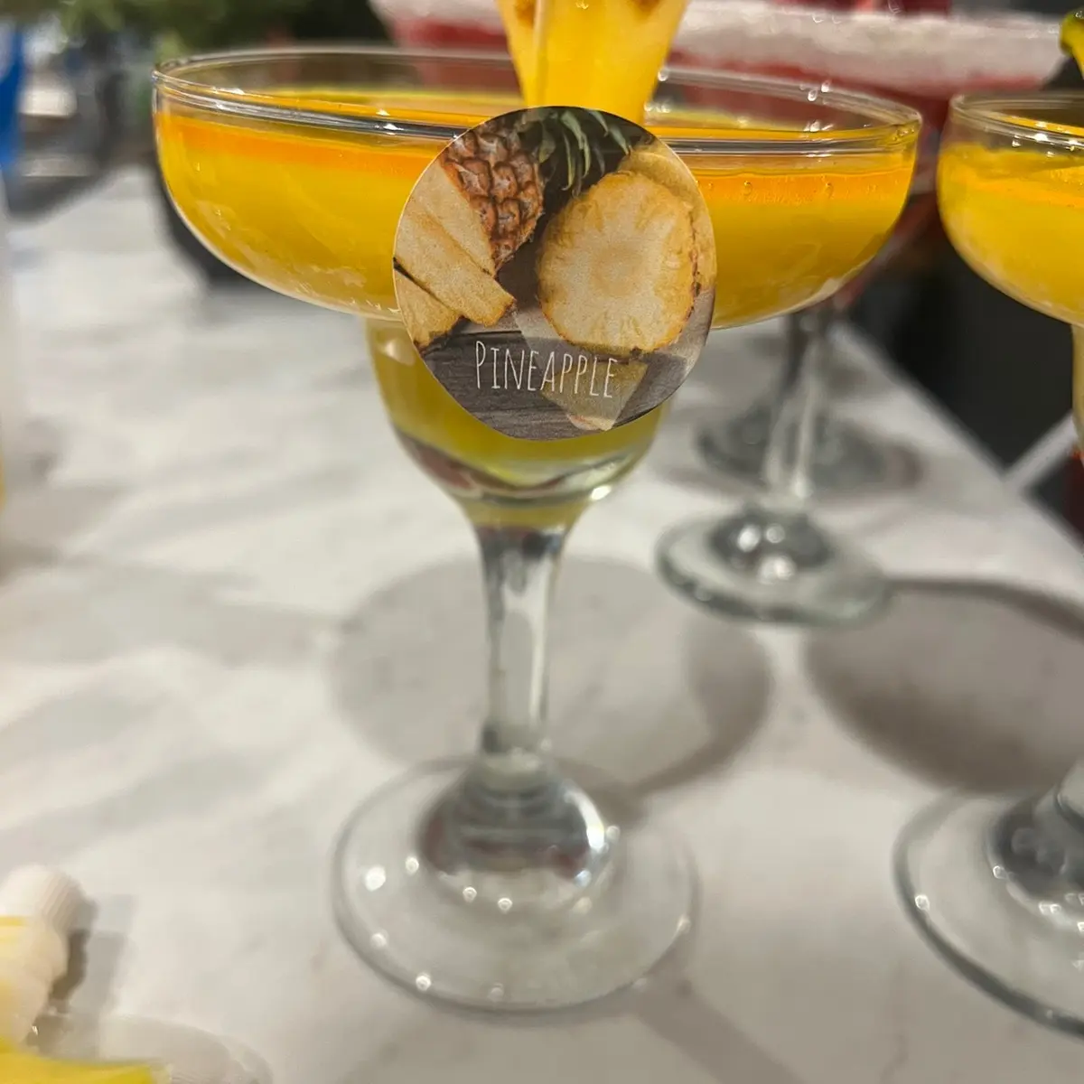 Pineapple candle