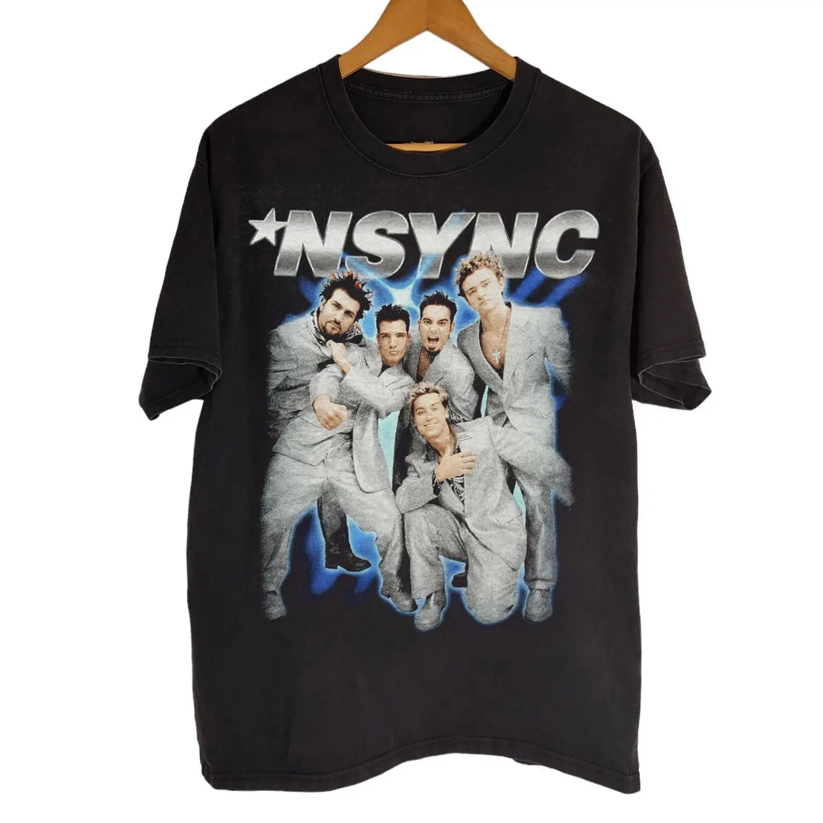 NSYNC Up My Heart T-Shirt Retro Graphic T-Shirt for Everyday Wear