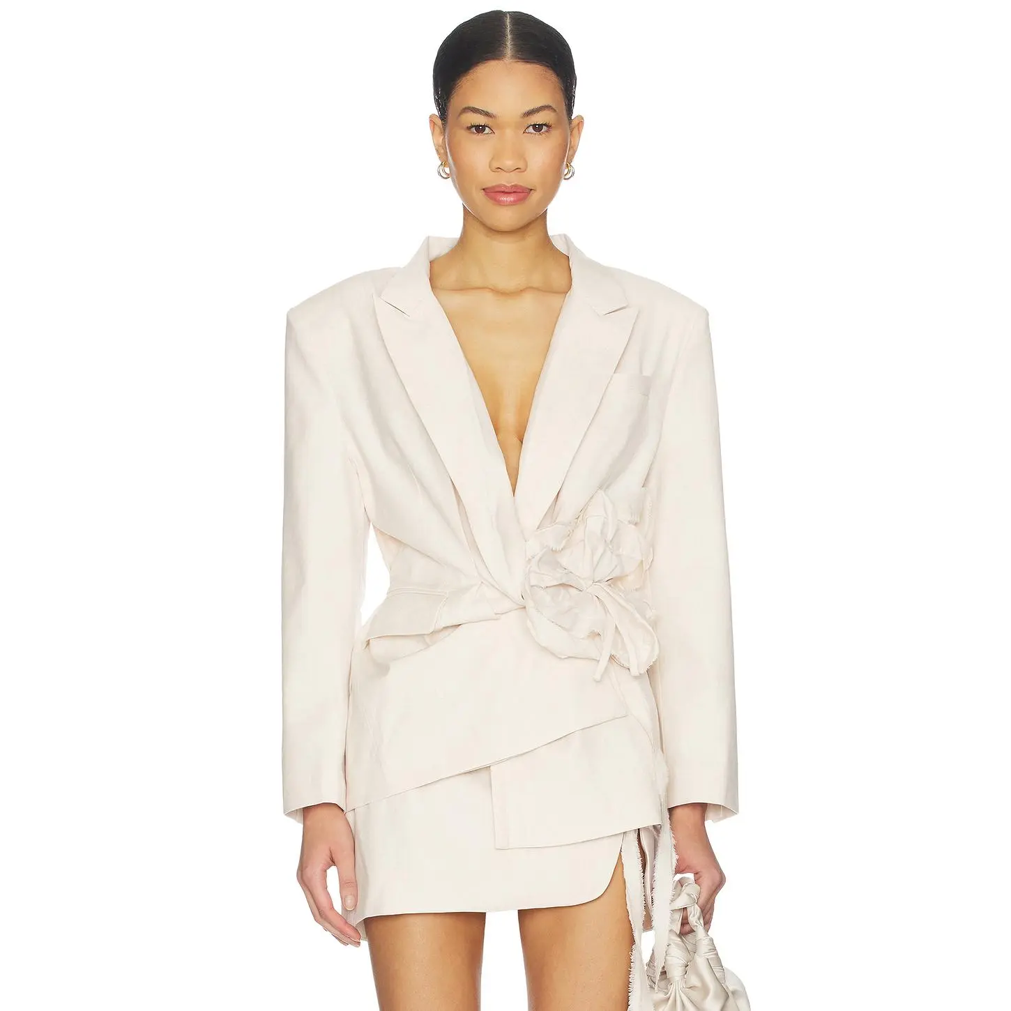 Mother of All Flora Jacket in Cream