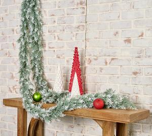 Wicker Park Set of 2 7' Decorative Cedar Garlands