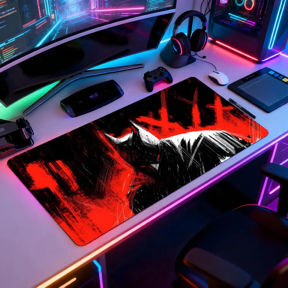 Batman Mouse Pad Mousepad Large Gaming LockEdge Thickened Computer