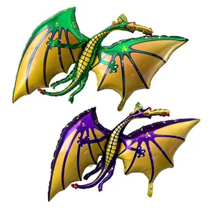 Jumbo Dragon Balloon Set – Foil Party Decor (2-Piece Set)