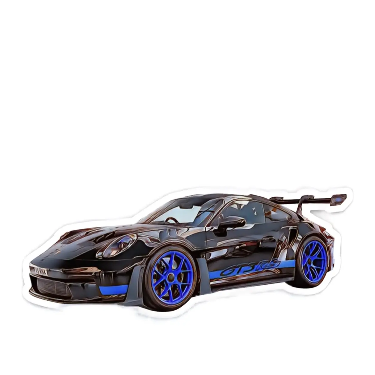 Porsche 992 GT3RS Sticker