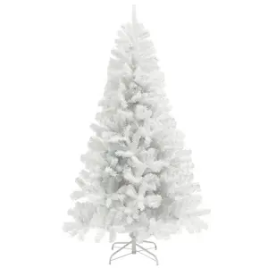 natural molded white christmas tree lightweight firm support multi style diy decoration household seasonal supply