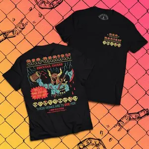 Bar-Barian Tee Clothes Comfort,Magic the Gathering Collection shirt, MTG Fan,for men, for women, all size