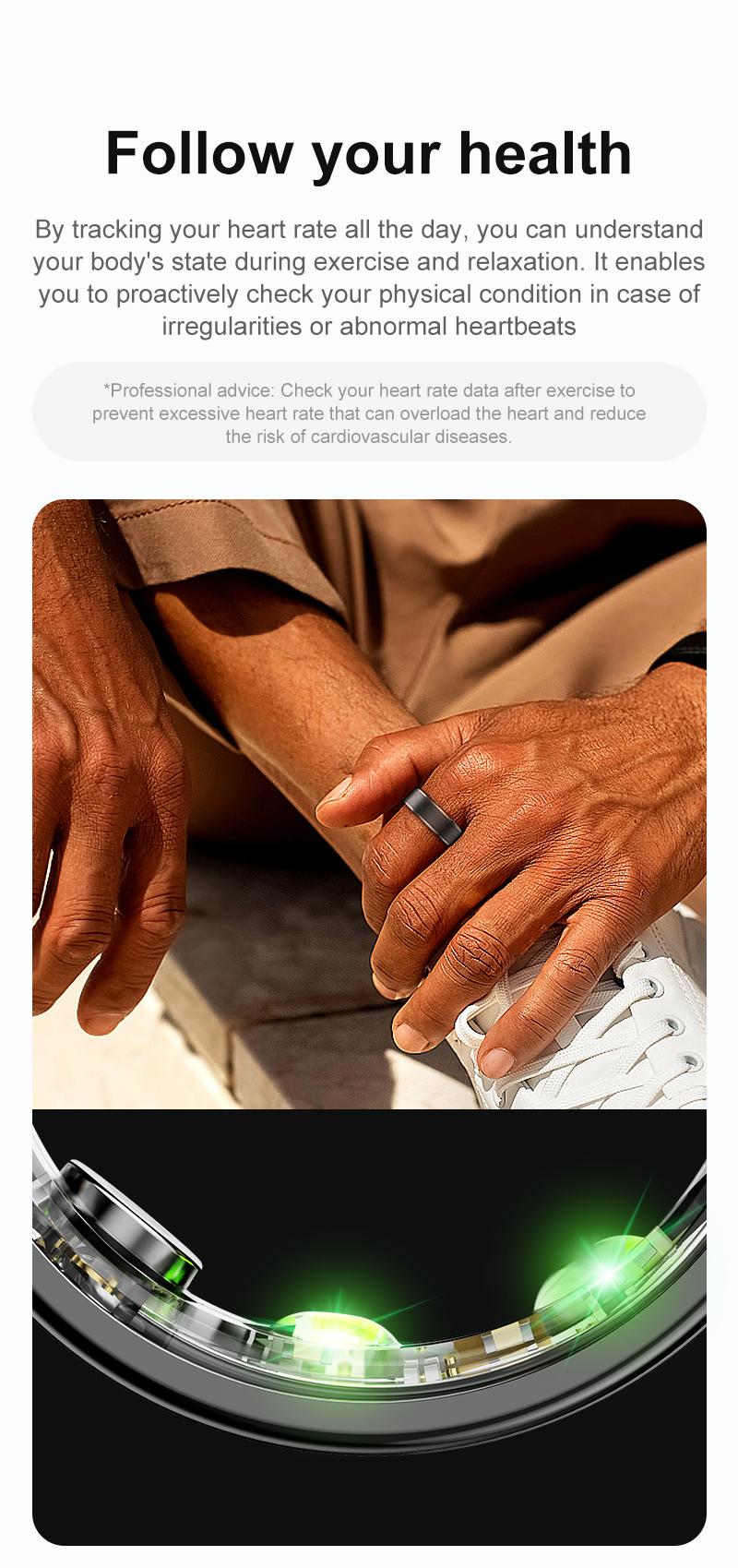 2026 New Smart Ring Health Tracker for Women and Men,5ATM Waterproof ,Fitness Monitor, Sleep Tracker ,No App Subscription 2026 New Smart Ring Health Tracker for Women and Men,5ATM Waterproof ,Fitness Monitor, Sleep Tracker ,No App Subscription