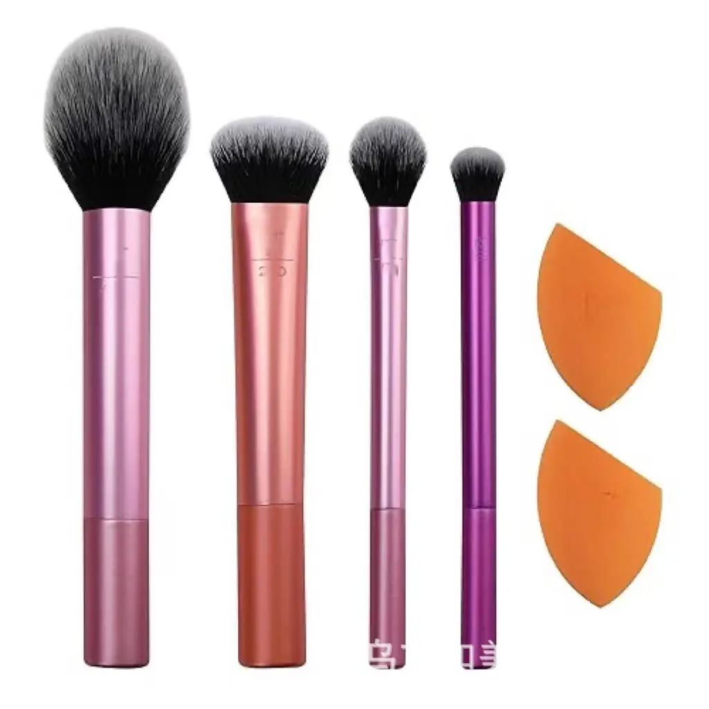 US RT series full set of makeup brush set powder blusher brush halo dye brush eye shadow brush makeup egg for foreign trade