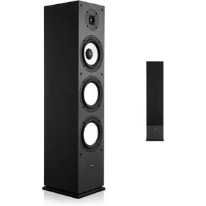 VEVOR Passive Floorstanding Speakers Pair, 3 - Way, Floor - Standing Tower Speakers with 0.75 in 1 in Tweeter, 5.25 in Woofers, 145W Peak, 70Hz - 20kHz Frequency Response, MDF Enclosure, for Home AudioVEVOR Super Brand Day
