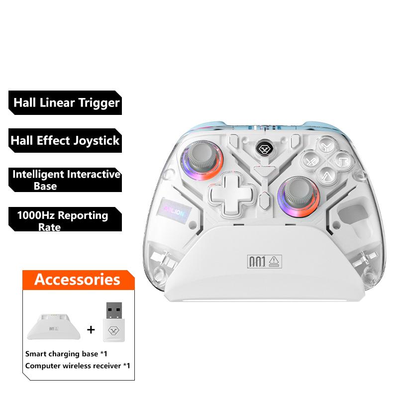 Wireless Gaming Controller(2026) - Bluetooth/Switch/PC/Android/iMAC/Wired, Hall/Tactile Triggers - game