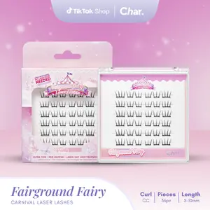 Fairground Fairy - Pre-Glued Lashes, Laser-cut Technology CC-Curl 5 - 10 mm
