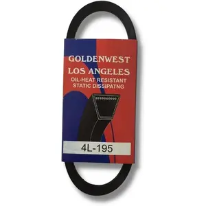 Reel Mower Drive Belt Replacement 1060 (19 1/2" Length) 4L195 Fits Mclane