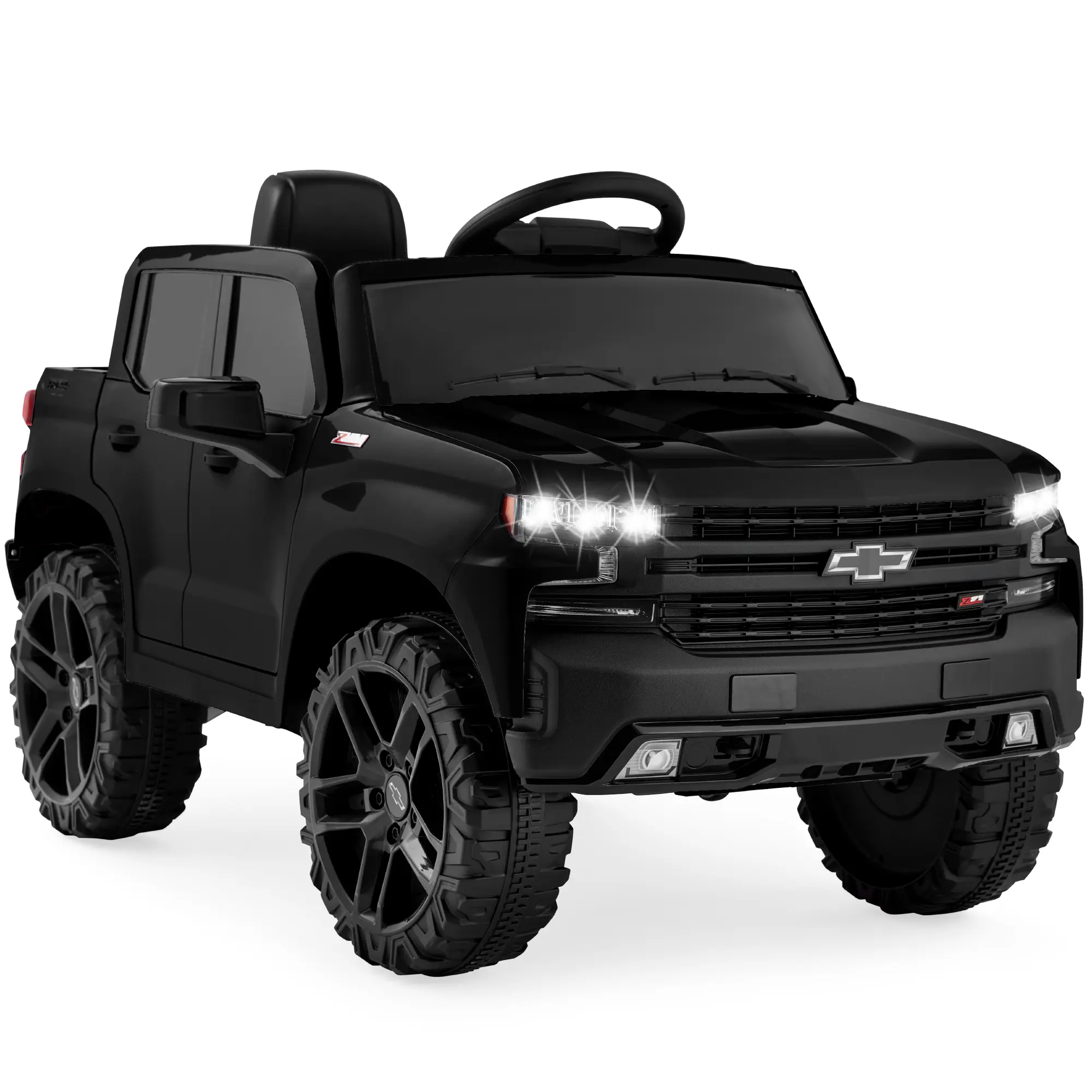 Best Choice Products 12V 2.5 MPH Licensed Chevrolet Silverado Ride On Truck Car Toy w/ Parent Remote Control