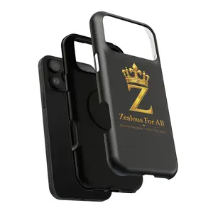 ZFA Phone Case  — "Zealous For All" Gold Crown Impact-Resistant Case