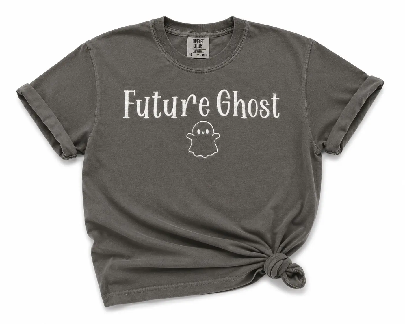 Future Ghost Embroidered Comfort Colors Shirt