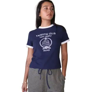 Saint Tropez Yacht Club Ringer Tee