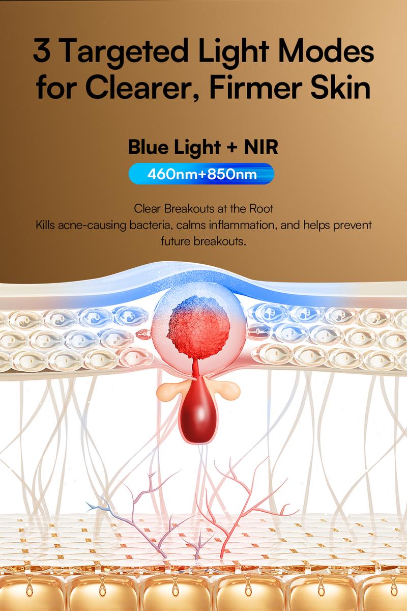 INIA GLOW Wireless LED Face Mask, 2-Year Warranty, Portable and Rechargeable for LED Facial Mask Skincare at Home and Travel, The Ultimate Gift Choice for this Season INIA GLOW Wireless LED Face Mask, 2-Year Warranty, Portable and Rechargeable for LED Facial Mask Skincare at Home and Travel, The Ultimate Gift Choice for this Season