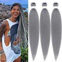 Grey Braiding Hair 3 Packs