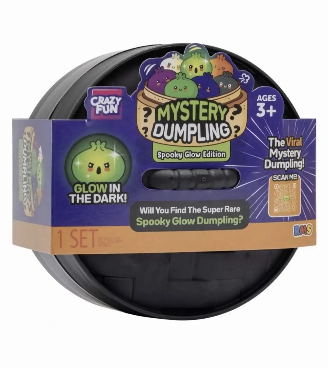 RMS Crazy Fun The Original Mystery Dumpling: Spooky Glow Edition
