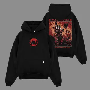 World Eaters Warhammer 40k Hoodie Shirt Premium Cotton, Warhammer 40k Fans, RPG Game Graphic Hoodie, Streetwear Hoodie Unisex Oversize Gift for RPG Game Lovers