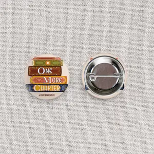 One More Chapter Button Pin - 1.25" Circle