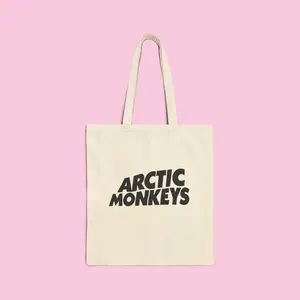 The Arctic Monkeys Tote, tote bag, unique purse, arctic monkeys, indie sleaze, tumblr, tumblr girl, aesthetic bag, aesthetic tote bag, going out accessories, graphic tote bag, canvas tote bag, aesthetic tote, alex turner, music aesthetic