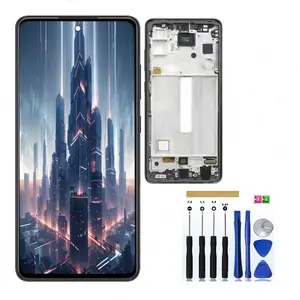 OLED/incell  for Samsung GalaxyA52 5G LCD Black Frame Screen Replacement Touch Screen Digitizer for Samsung Galaxy SM-A526U A526T A526V A526V A526B A526U1 A526W  Screen Display Replacement Touch Digitizer Assembly Kit
