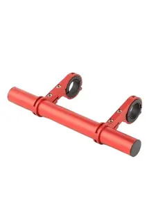 High-quality aluminum alloy bicycle expansion bracket - multi-functional lamp stand, durable with adjustable clamps to ensure safe bicycle installation, bicycle lamp stand, fashionable metal surface, sturdy structure