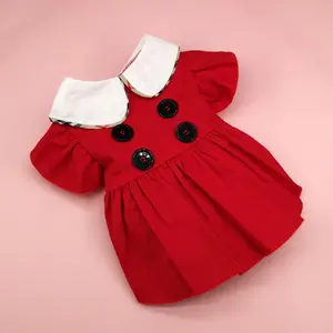 Trendy Brand Dog Windbreaker Teddy Small Dog Spring And Autumn Thin Pet Coat Cat Clothing Skirt