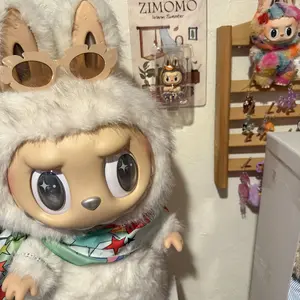 POP MART ZIMOMO Warm Sweater Figure, Labubu Collectible Toys