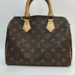 Pre-owned Louis Vuitton leathert Travel Bags Speedy 25 mono senza 123 coupon