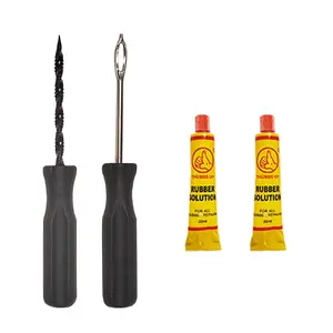 Stop & Go Tubeless Tire Rope Plug Repair Kit Refill - RP1 84 Pieces for Punctures and Flats on Car, Motorcycle, Scooter, ATV, Jeep, Truck, & Tractor