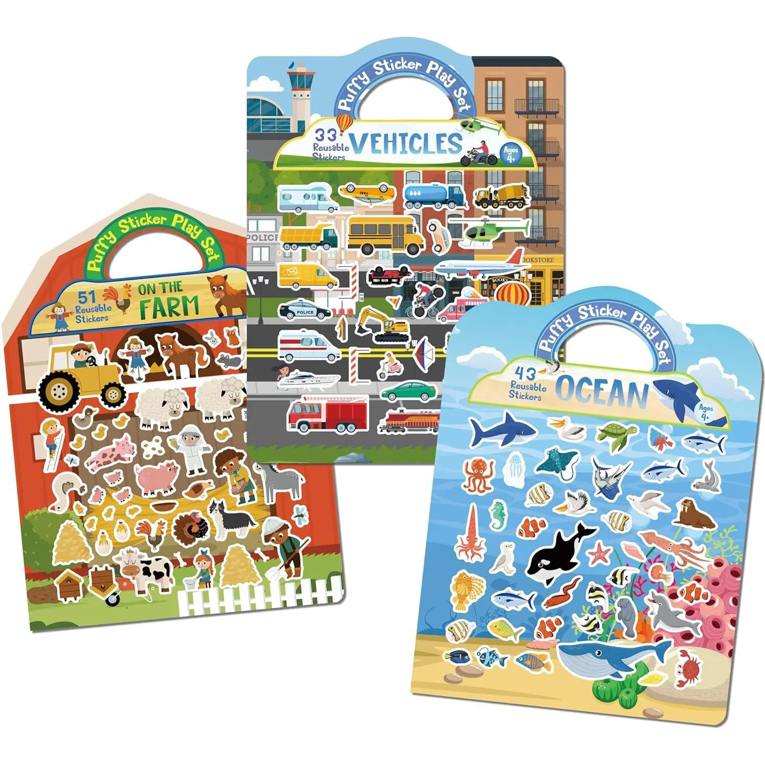 Ocean, Farm & Vehicles 