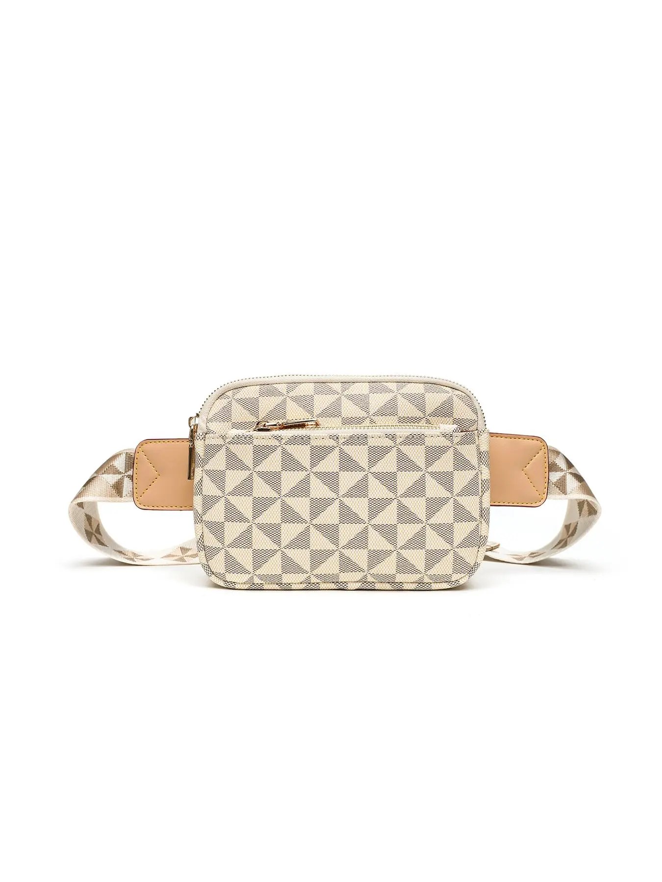 Fashionable Geometric Pattern Chest Bag, Lightweight Fashionable Chest Bag with Adjustable Strap, Casual Versatile Crossbody Bag for Outdoor & Travel, Casual Shoulder Bag, Casual Trendy Bag, Casual Trendy Purses, Casual Crossbody Bags, Crossbody Purse