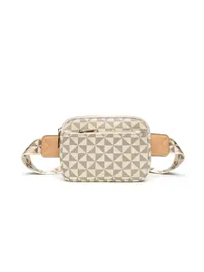 Fashionable Geometric Pattern Chest Bag, Lightweight Fashionable Chest Bag with Adjustable Strap, Casual Versatile Crossbody Bag for Outdoor & Travel, Casual Shoulder Bag, Casual Trendy Bag