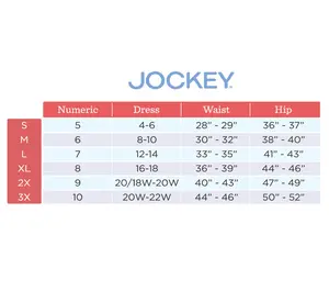 Jockey Skimmies 360 Cotton Mid Waist Smoothing Brief 3 Pack