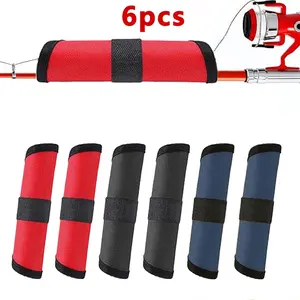 6 Fishing Bait Gloves, Easy to See Bait Hooks, Fish Bait Protection, Ensures Anglers Safety, Fishing Rod Use, Fishing Accessories