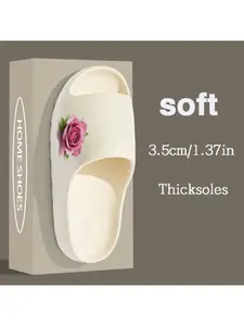 A pair of lightweight sandals, comfortable and breathable, suitable for home and beach wear; fashionable and durable design, perfect for everyday use, Summer Slide Slippers