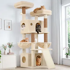 F64B Globlazer Large Cat Tower For Multiple Indoor Cats, Heavy Duty Cat.