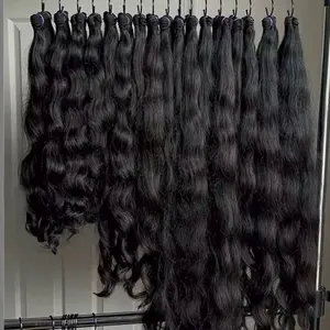 12A Indian Human Hair Bundles - 100% Raw, Natural Hair Color, Long Length, Ideal for Styling and Hair Care human hair